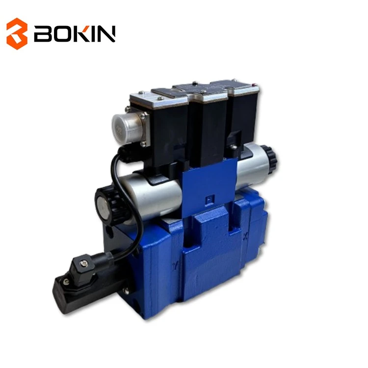Pilot-Operated Hydraulic Valve 4WRJE16 A1 - 10V Control OBE Position Feedback for Precision Hydraulics